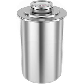 Strong Stainless Steel Meat Steamer with Sealed Cover and Measurement Designed for Even Heat Distribution Temperature Control Stewing Container in Saudi Arabia
