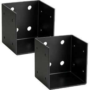 4x4 Pergola Wall Mount Bracket, 11 Gauge Heavy Duty Joist Hanger Brackets for Wooden Fence, Pergola and Patio (2 Pack) in Kuwait