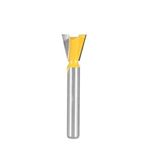 6MM 6.35MM Shank Dovetail Joint Router Bit 14 Degree Woodworking Milling Cutter for Engraving Bits Face Mill(6.35x6.35) in Kuwait