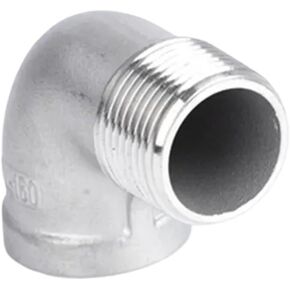 1/8 "1/4" 3/8 "1/2" 3/4 "1" أنثى x ذكر موضوع الشارع الكوع 90 درجة الزاوية SS 304 وصلة أنابيب الفولاذ المقاوم للصدأ موصلات (DN20) in Kuwait