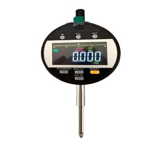 IP54 Digital Indicator 0-12.7/25.4/50.8mm 1μm Electronic Indicator Gauge Rechargeable Battery Data can be Connected(GS-5311F 7B 12.7 0.5) in Kuwait