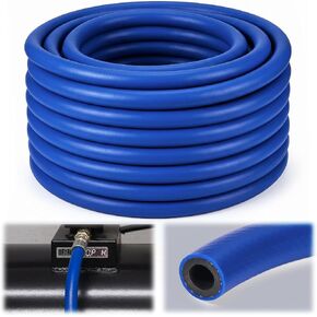 خرطوم هواء وماء PVC مقاس 1/2 بوصة، خرطوم أزرق ID 300 Psi لضواغط الهواء، والأدوات الهوائية، وسقاية الحدائق، والاستخدام الصناعي والمنزلي (100 قدم) in Kuwait