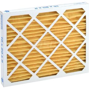 Pro - Source 16x20x2 Pleated Air Filter Wire-Backed Pleated MERV 11 Synthetic Beverage Board Frame 500 FPM 1100 CFM Use with Any Unit in Kuwait