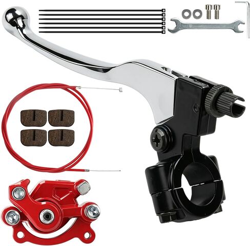 فرجار الفرامل الخلفية الحمراء ورافعة فرامل الدراجة الصغيرة لكولمان CT100U CC100X Baja DB30 Motovox MBX11 MBX10 MMB80 MMB105 79cc 97cc 100cc Powersports Parts in Kuwait