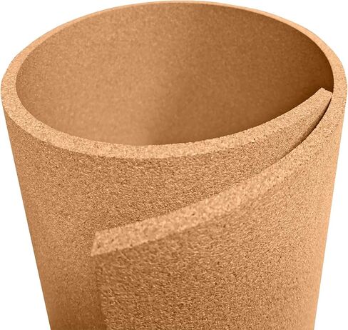 لفة فلين فاخرة من Manton Cork - مقاس 4 × 6 × 3/8 بوصة، مادة طبيعية 100% من فئة المواجهة للوحات الإعلانات والصور المزخرفة وعروض دبوس الدفع للرسائل - مثالية للمنزل والمدرسة والمكتب in Saudi Arabia