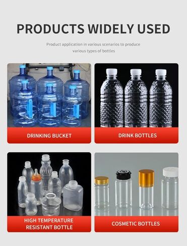 High Speed Bottle Blowing Machine Plastic Molding Equipment for Industrial Production Automatic Manufacturing System with Adjustable Settings for Multiple Bottle Sizes Suitable for Factory Use in Kuwait