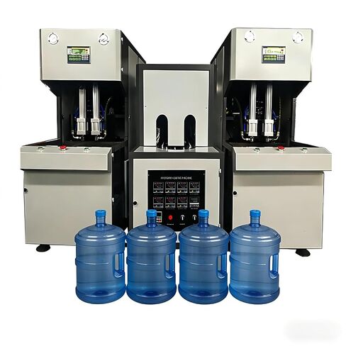 Semi Automatic Blow Molding Machine for Beverage Bottle Production Customizable Configuration Designed for PET Bottle Manufacturing in Industrial Facilities in Kuwait