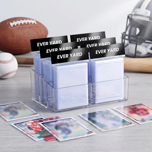 600 Pack Trading Card Sleeves, Clear Soft Penny Sleeves for Baseball Cards, Sports Cards, MTG & Standard Size Card Protectors, Durable & Transparent Card Covers (600) in Kuwait