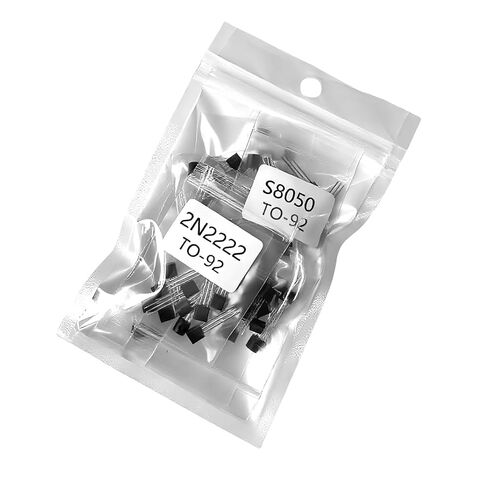 30 Values 600Pcs 1/4W 1% Metal Film 1R-1M ohm Resistor Kit with 10Values 100PCS TO92 Transistors Kit BC337-40 S8050 S8550 2N3906 2N3904 2N5551 2N5401 2N2222A TL431A 2N7000 in Saudi Arabia