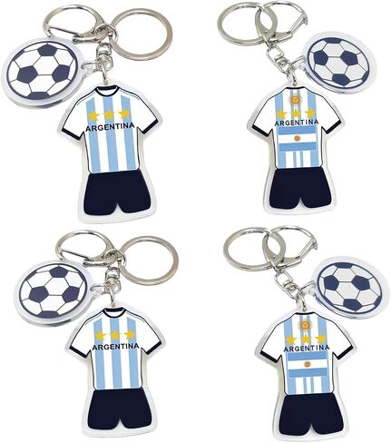 2026 World Cup Soccer Keychain Mini Backpack keychain Mini Soccer Party FavorsFootball Fan Gift & Souvenir (4PCS) in Kuwait