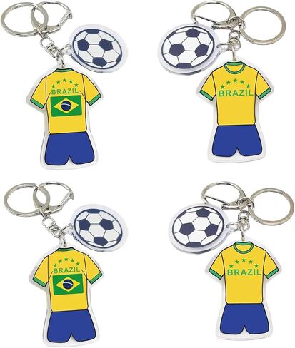 2026 World Cup Soccer Keychain Mini Backpack keychain Mini Soccer Party FavorsFootball Fan Gift & Souvenir (4PCS) in Kuwait