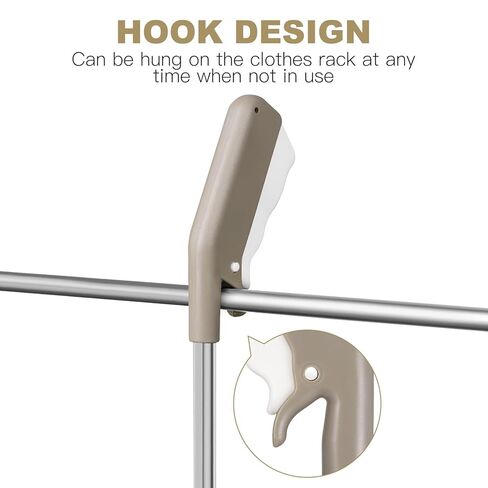 SEWACC Stainless Steel Trash Picker Grabber 40cm for Sanitary Workers – Waste Bin Clamp Non-Slip Handle for Outdoor Litter and Garbage Pickup in Kuwait