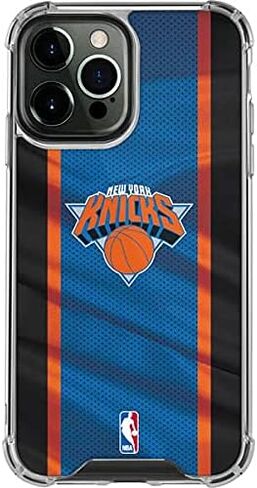 Skinit Clear Phone Case Compatible with iPhone 13 Pro Max - Officially Licensed NBA New York Knicks Away Jersey Design in Kuwait