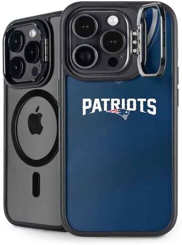 حافظة هاتف Skinit Kickstand متوافقة مع iPhone 14 Pro - تصميم جيرسي لفريق NFL New England Patriots مرخص رسميًا in Kuwait
