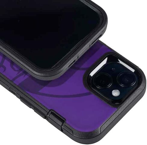 غلاف هاتف Skinit متوافق مع OtterBox Defender iPhone 13 - تصميم رؤية مزدوجة مرخص رسميًا من NFL Minnesota Vikings in Kuwait