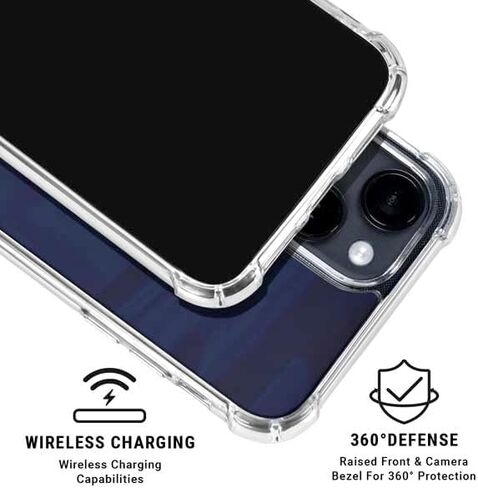 حافظة هاتف Skinit الشفافة متوافقة مع iPhone 14 - تصميم NFL Buffalo Bills المرخص رسميًا in Kuwait