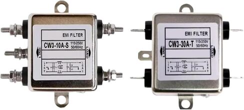مرشح طاقة التيار المتردد 220 فولت مرشح EMI CW3-10A-S/T 10A 20A 30A منقي مضاد للتدخل CW3-20A-T CW3-30A-T CW3-30A(CW3-20A-T) in Kuwait