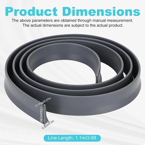 2pcs Door Bottom Seal Replacement for Andersen Storm, Wind & Weatherproof Door Bottom Seal Weather Stripping Accessories Compatible with Andersen Pull-Down in Kuwait