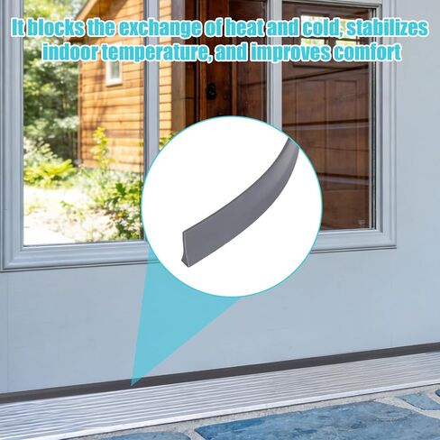 2pcs Door Bottom Seal Replacement for Andersen Storm, Wind & Weatherproof Door Bottom Seal Weather Stripping Accessories Compatible with Andersen Pull-Down in Kuwait