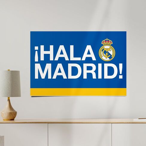 Desert Cactus Real Madrid FC Poster Los Blancos Madridistas Football Soccer 11 x 17 Inch Room Office Décor Decoration Official Fan Gear (11x17 inch,Version D) in Kuwait