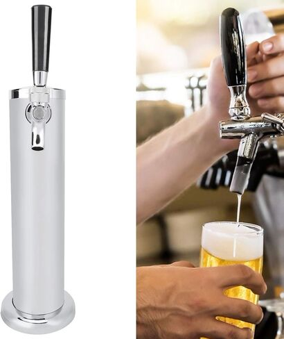 201 Stainless Steel Beer Tower, with Single Faucet Dispenser for Home Brewing in Kuwait