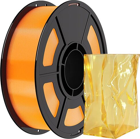 IEMAI HF PLA 3D Printer Filament 1.75mm, High Flow Transparent Filament, ±0.02mm Dimensional Accuracy, Smooth Stable Printing for FDM 3D Printers, PLA Transparent in Saudi Arabia