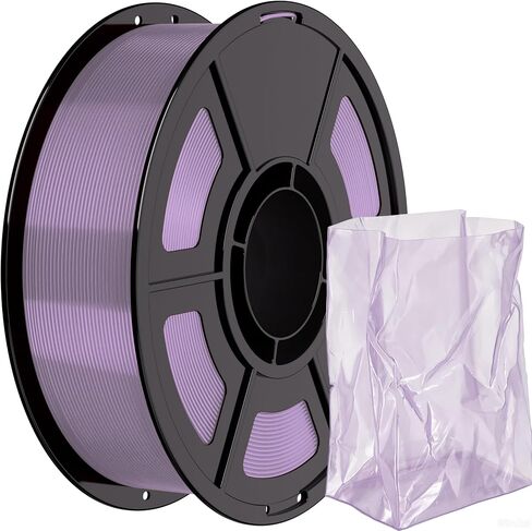 IEMAI HF PLA 3D Printer Filament 1.75mm, High Flow Transparent Filament, ±0.02mm Dimensional Accuracy, Smooth Stable Printing for FDM 3D Printers, PLA Transparent in Saudi Arabia