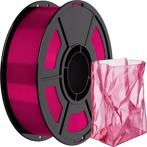IEMAI HF PLA 3D Printer Filament 1.75mm, High Flow Transparent Filament, ±0.02mm Dimensional Accuracy, Smooth Stable Printing for FDM 3D Printers, PLA Transparent in Saudi Arabia