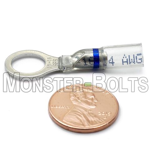 MonsterBolts - NSPA - Opti-Seal, Ring, 16-14 AWG, 3/8" Stud, 50 Pack in Kuwait