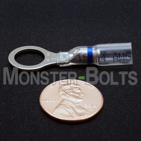 MonsterBolts - NSPA - Opti-Seal, Ring, 16-14 AWG, 3/8" Stud, 50 Pack in Kuwait