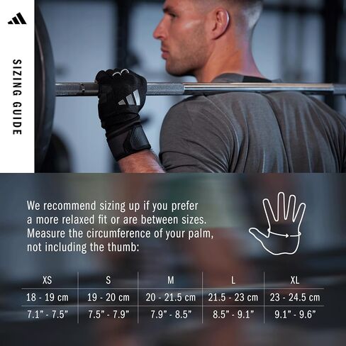 Adidas Wrist Wrap Training & Weightlifting Gloves, Fingerless Workout Gloves in Kuwait