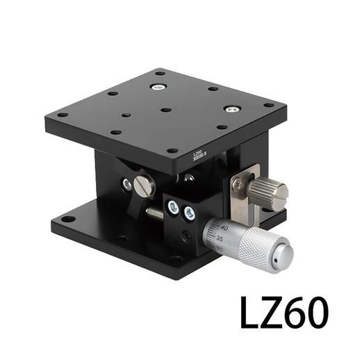 Z Axis 60mm LZ60 Displacement Fine Tuning Platform Height Adjustable Lifts Stage Sliding Table 1Pcs in Kuwait