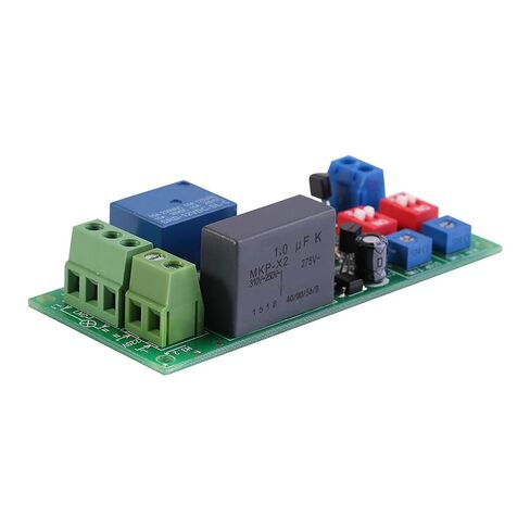 Timer Relay Module, AC100V-250V, Infinite Cycle Timer Delay On/Off Switch, Adjustable 0.5s 1000min, Automatic Operation, Silver Contact, Normally Open, 10A, Screw Mount in Kuwait