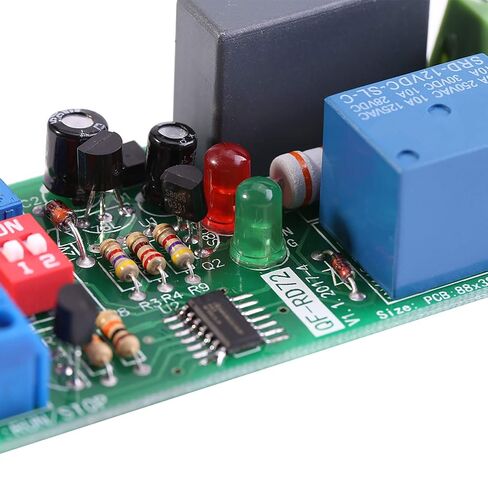 Timer Relay Module, AC100V-250V, Infinite Cycle Timer Delay On/Off Switch, Adjustable 0.5s 1000min, Automatic Operation, Silver Contact, Normally Open, 10A, Screw Mount in Kuwait