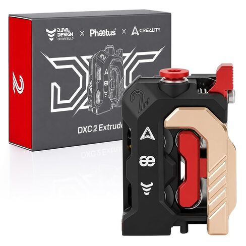 Creality Official DXC2 Extruder، K2/K2 Pro/K2 Plus ترقية الطارد مع أداة مغناطيسية سهلة الوصول 1s بدون أدوات، قاطع خيوط DLC ومحرك دقيق ثنائي التروس للطابعة ثلاثية الأبعاد من سلسلة Creality K2 in Kuwait