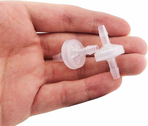 10PCS 4mm Opening Diameter Oil and Ozone Resistant Plastic Check Valve Suitable for Water and Petrol in Kuwait