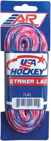 A&R Sports USA Hockey Laces, 84-Inch, USA Flag in Kuwait