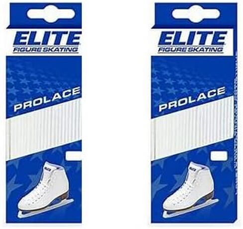 98" White Figure Skate Laces, 2 Pairs in Kuwait