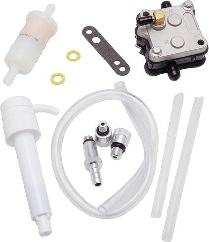 8M0039770 Outboard Fuel Rebuild Kit with Fuel Pump 803529T04 & Filter 35-8M0088825 35-16248 Compatible with Mercury 4 Stroke 10 15 20 25 30 HP EFI Carb 2 3 Cyl Marine Motors in Kuwait