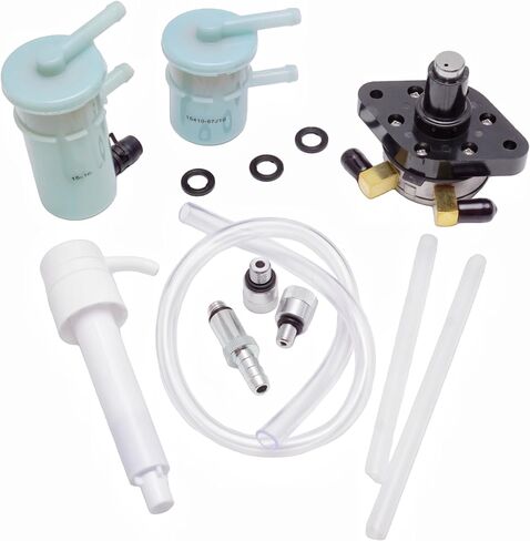 8M0039819 Outboard Fuel Rebuild Kit with Fuel Pump 15100-96J01 & Filter 15410-96J00 Compatible with Suzuki 4 Stroke 150 175 HP DF150T DF150S DF175T Marine Motors in Kuwait