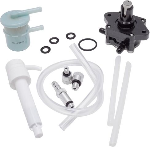 8M0039819 Outboard Fuel Rebuild Kit with Fuel Pump 15100-96J01 & Filter 15410-96J00 Compatible with Suzuki 4 Stroke 150 175 HP DF150T DF150S DF175T Marine Motors in Kuwait