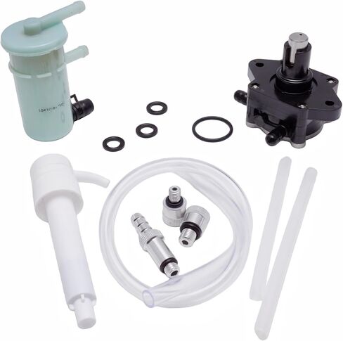 8M0039819 Outboard Fuel Rebuild Kit with Fuel Pump 15100-96J01 & Filter 15410-96J00 Compatible with Suzuki 4 Stroke 150 175 HP DF150T DF150S DF175T Marine Motors in Kuwait