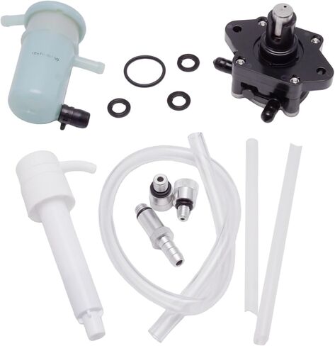 8M0039819 Outboard Fuel Rebuild Kit with Fuel Pump 15100-96J01 & Filter 15410-96J00 Compatible with Suzuki 4 Stroke 150 175 HP DF150T DF150S DF175T Marine Motors in Kuwait