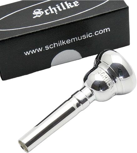 Schilke Standard Series Trumpet Mouthpiece in Silver Group II 15B Silver in Kuwait