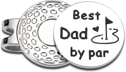 Magnetic Golf Daddy Ball Marker Hat Clip Best Father Day Golf Gifts for Dad Men Gifts from Daughter Son New Dad Birthday Gift for First Time Daddy Christmas Stocking Stuffer Fathers Day Accessories in Kuwait