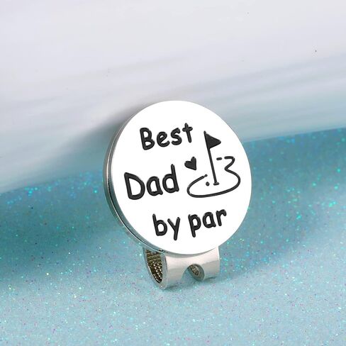 Magnetic Golf Daddy Ball Marker Hat Clip Best Father Day Golf Gifts for Dad Men Gifts from Daughter Son New Dad Birthday Gift for First Time Daddy Christmas Stocking Stuffer Fathers Day Accessories in Kuwait