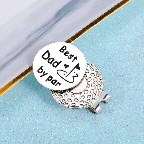 Magnetic Golf Daddy Ball Marker Hat Clip Best Father Day Golf Gifts for Dad Men Gifts from Daughter Son New Dad Birthday Gift for First Time Daddy Christmas Stocking Stuffer Fathers Day Accessories in Kuwait