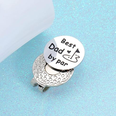 Magnetic Golf Daddy Ball Marker Hat Clip Best Father Day Golf Gifts for Dad Men Gifts from Daughter Son New Dad Birthday Gift for First Time Daddy Christmas Stocking Stuffer Fathers Day Accessories in Kuwait