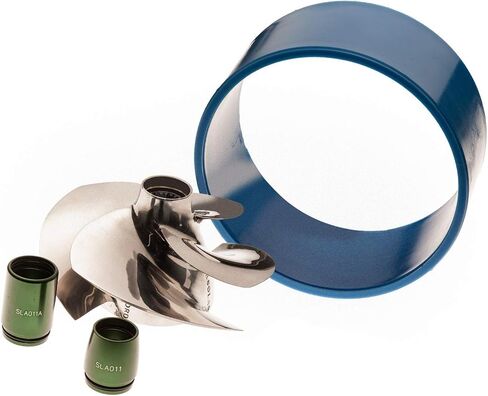SOLAS Sea Doo 4Tec Impeller SR-CD-11/19 W/Wear Ring GTX Wake RXP 155 2004-2008 in Kuwait