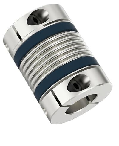 LB D40L50/58 8 * 8/8 * 9/8 * 10 Bellows Flexible Motor Coupler Aluminium High Elasticity Universal Joint 1Pcs(LB-B-D40L58-12X12) in Saudi Arabia